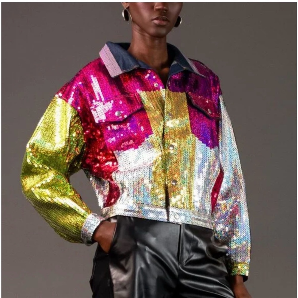 Kate Hewko Sequin Jacket - One Size